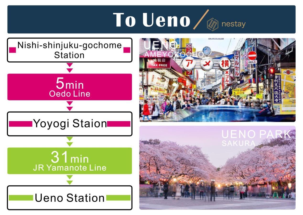 Nestay Villa Tokyo Shinjuku Ngoại thất bức ảnh