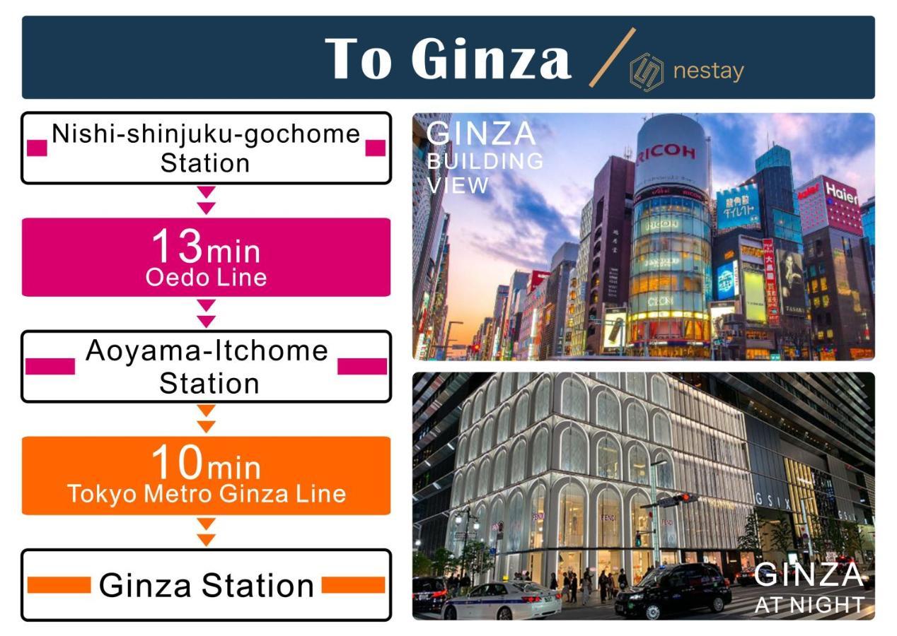 Nestay Villa Tokyo Shinjuku Ngoại thất bức ảnh