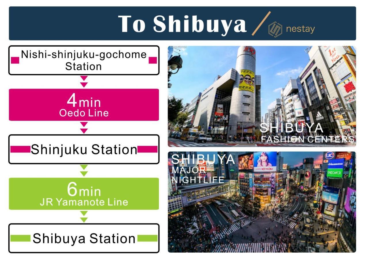 Nestay Villa Tokyo Shinjuku Ngoại thất bức ảnh