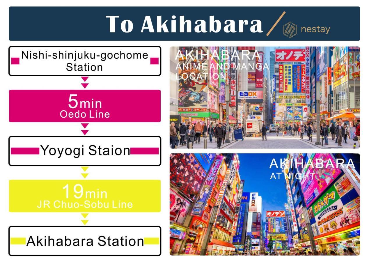 Nestay Villa Tokyo Shinjuku Ngoại thất bức ảnh